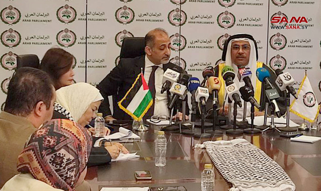 البرلمان العربي: تقديم شكوى إلى الجنائية الدولية بشأن جرائم الاحتلال الإسرائيلي في قطاع غزة
