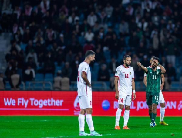 النشامى يخسر من السعودية بهدفين نظيفين