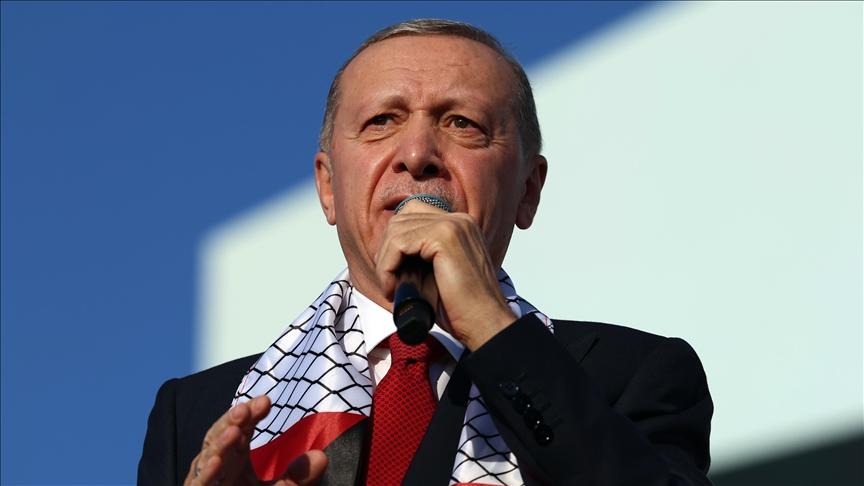 أردوغان: غزة فلسطينية ولو احتلها الكيان