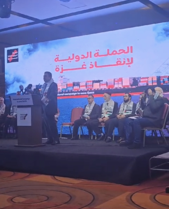 العجارمة يعلن مشاركته في سفن اسطول كسر الحصار عن غزة