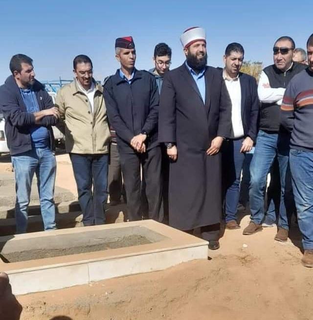 تشييع جثمان العقيد غازي رشدي صالح مريش