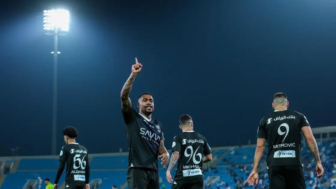 قبل الديربي.. فوز قياسي للهلال بـ9 أهداف في شباك الحزم