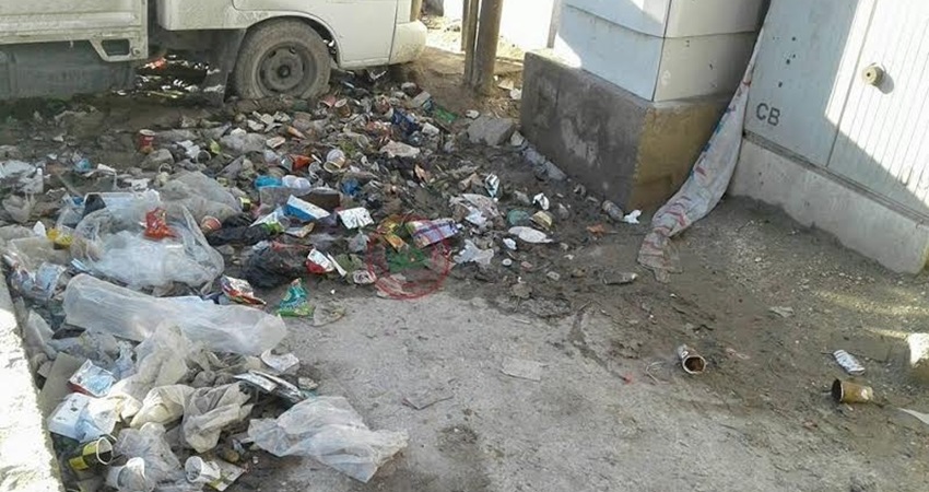 بلدية غزة تحذر من تراكم النفايات في المدينة
