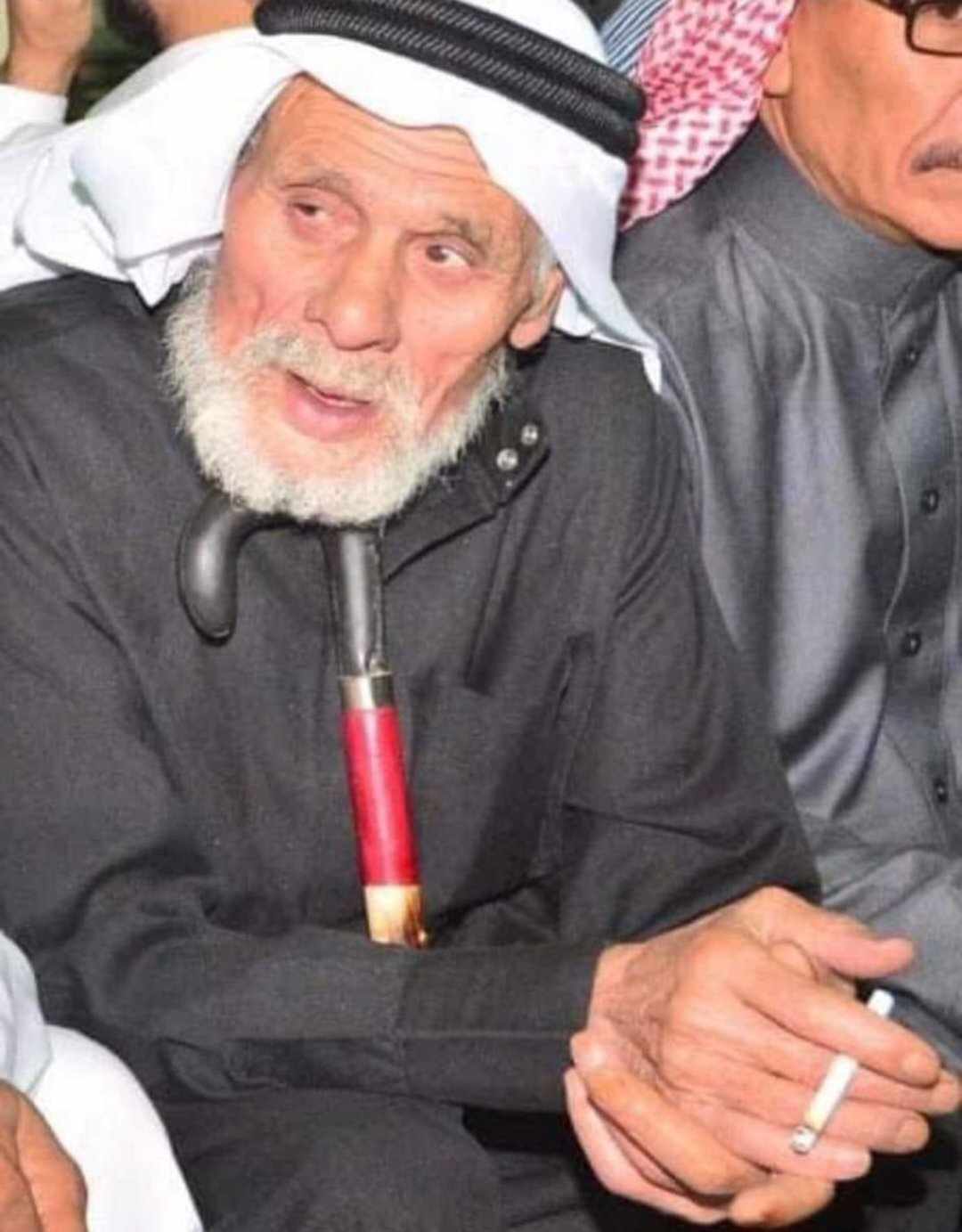 بلال زنوش ينعى وفاة الحاج صابر ابو رافت