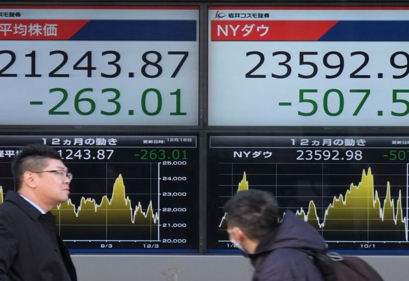 المؤشر نيكي يغلق على انخفاض