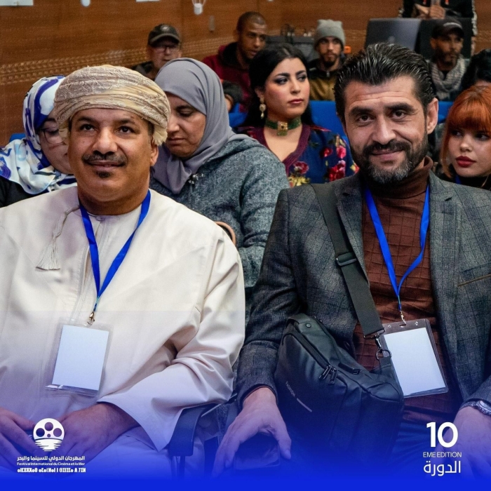 العامري رئيس لجنة التحكيم الروائي في المهرجان الدولي للسينما والبحر بالمغرب..صور