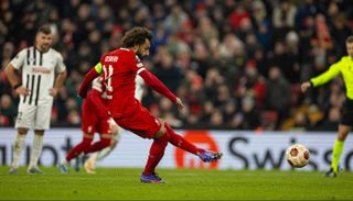 في ليلة تألق صلاح.. ليفربول يتأهل إلى ثمن نهائي الدوري الأوروبي