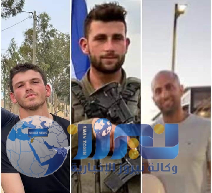 مقتل 3 صهاينة ظابطين و رقيب على يد رجال القسام