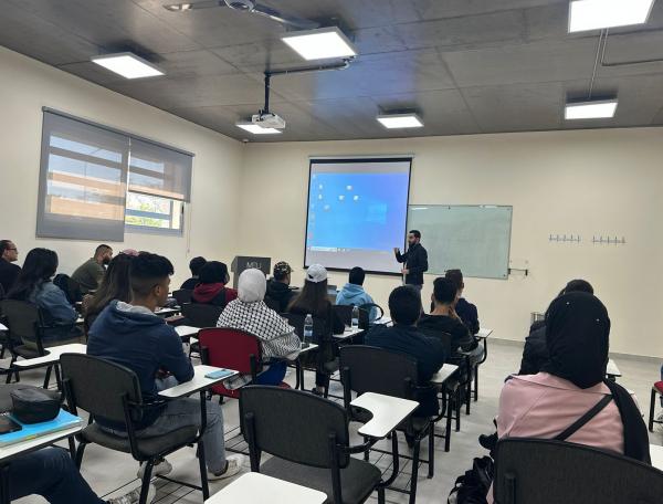 المراسل الصحافي عصب الأخبار… جلسة حوارية لطلبة إعلام الشرق الأوسط