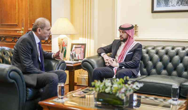 الصفدي بعد زيارة ولي العهد للخارجية: ثقته أمانة