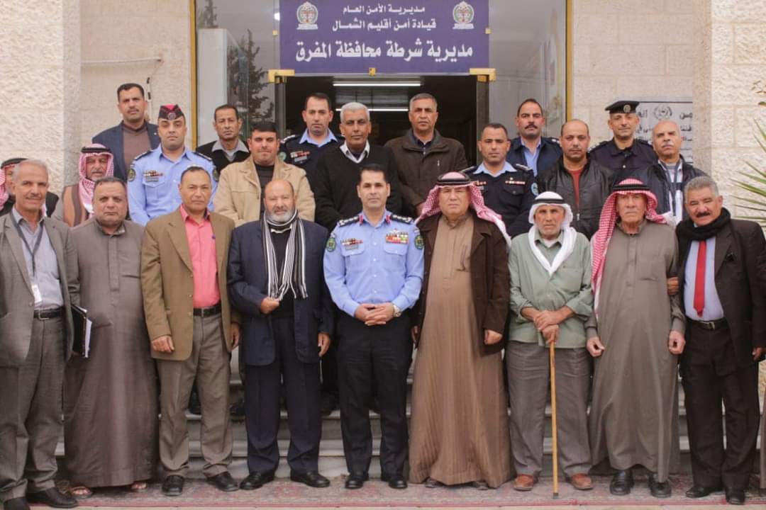العقيد الرواشدة يلتقي عدداً من المتقاعدين العسكريين في المفرق