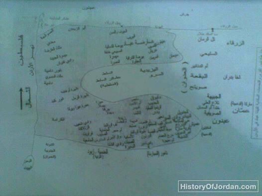 خارطة قبيلة عباد في القرن التاسع عشر والعشرين