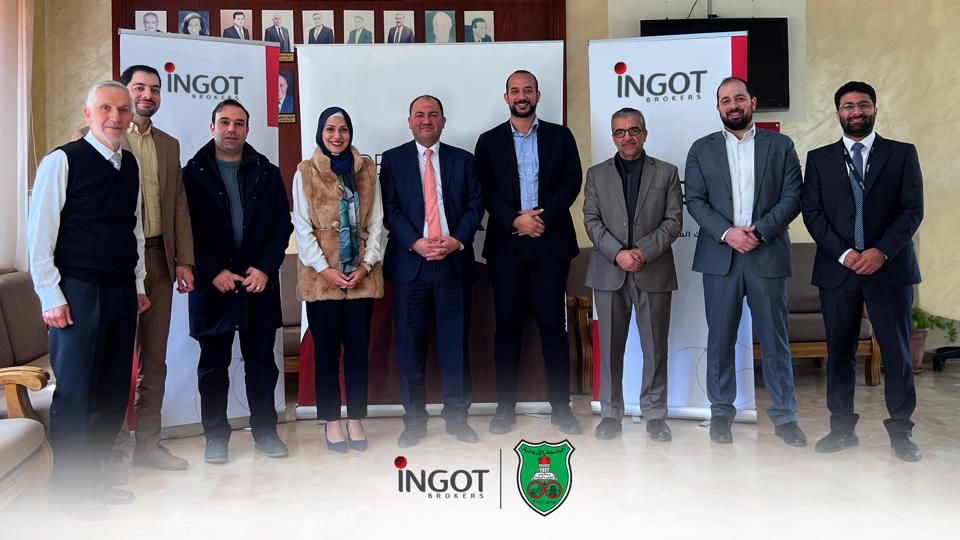 إنجوت بروكرز شريك للجامعة الأردنية يهدف نشر الثقافة المالية بين الطلاب