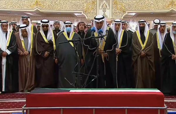 بدء مراسم تشييع جنازة أمير الكويت الراحل الشيخ نواف الصباح