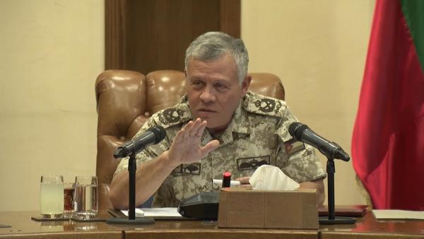 الملك يؤكد على الدور المهم للولايات المتحدة في الدفع باتجاه الوقف الفوري لإطلاق النار في غزة