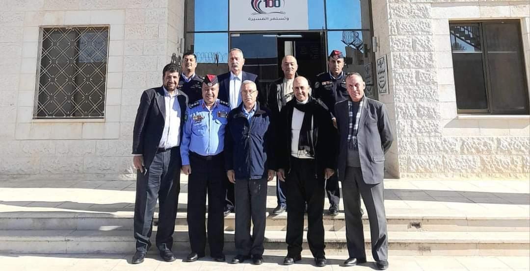 العقيد الجبور يلتقي متقاعدين الأمن العام في الرمثا