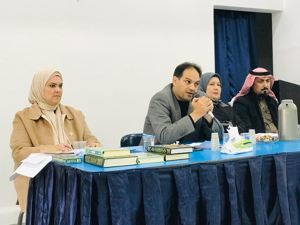 القضاه يترأس اجتماع رؤساء قاعات امتحان الثانوية العامة ومساعديهم الدورة التكميلية2023_2024_ صور