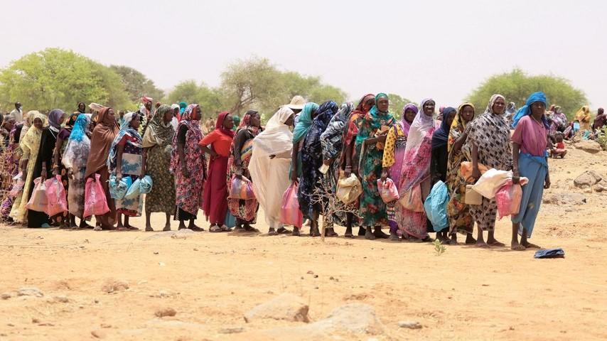 حرب السودان تسجل أكبر أزمة نزوح في العالم