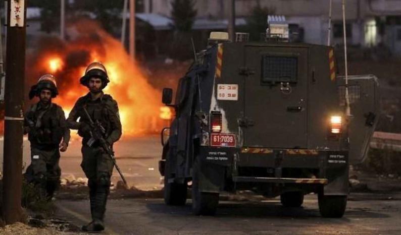 6 إصابات برصاص قوات الاحتلال إثر اقتحامها مدينة رام الله