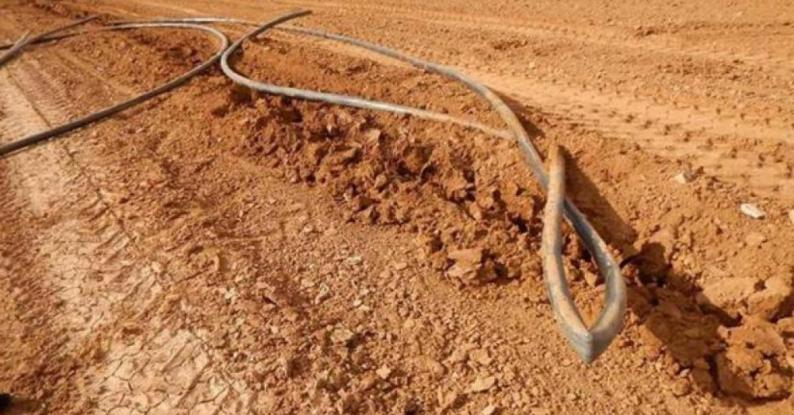 الاحتلال يدمر شبكة المياه في قرية المنيا ويغلق مداخلها جنوب شرق بيت لحم
