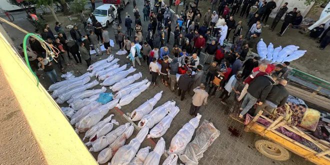 الاحتلال يرتكب مجزرة جديدة في جباليا تُسفر عن ارتقاء 20 شهيداً وإصابة العشرات