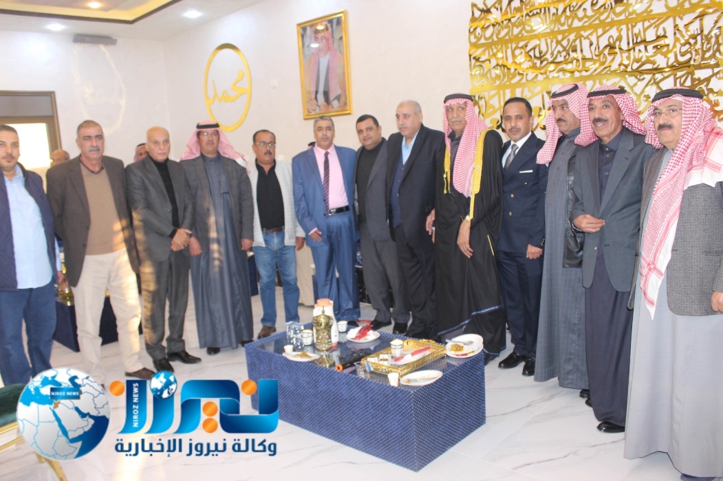 قبيلة بني صخر العثمان وقبيلة بني خالد  القاضي  نسايب ....معالي حديثة الخريشا  طلب ومعالي مازن القاضي اعطى ..صور وفيديو