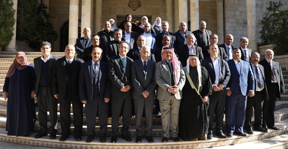 العيسوي يلتقي شيوخ ووجهاء من جرش وعين الباشا ومخيم البقعة: ...نقف خلف الملك ونفخر بمواقفه