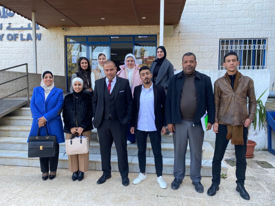كلية الحقوق في جامعه فيلادلفيا تعقد محاضرة بعنوان  آليات نفاذ القانون وحماية المبلغين