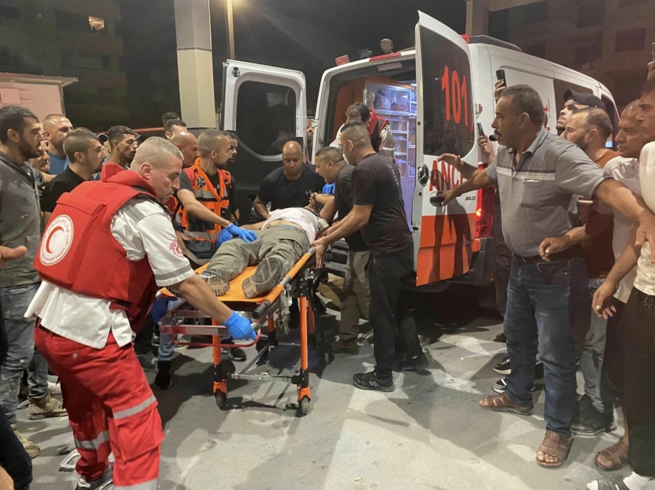استشهاد 6 فلسطينيين بقصف مسيرة في مخيم نور شمس