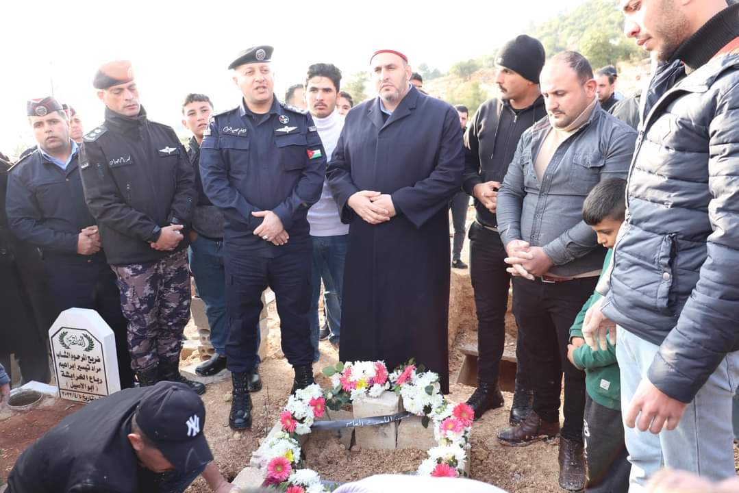 تشييع جثمان المدني منقذ الدين محمد عطا الله القضاة