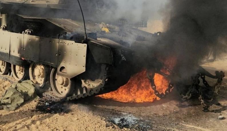 القسّام تفجّر حقل ألغام في قوة مشاة للاحتلال شمالي مخيم البريج