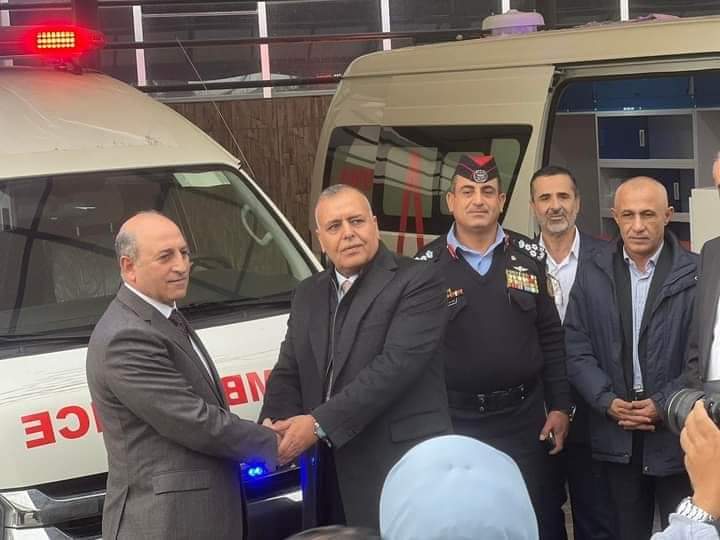 الجبور: تنفيذ مبادرة لدعم اهلنا  في غزة بسيارات إسعاف...صور