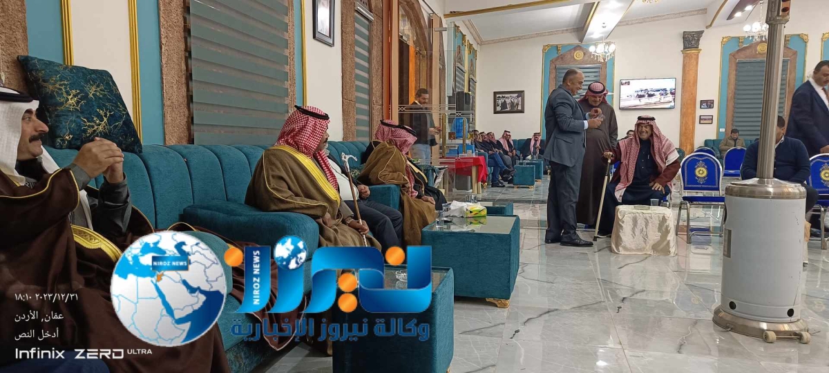 الشيخ هاني الحديد يقيم مادبة عشاء لقامات وطنية وعشائرية من كافة محافظات المملكة ...صور