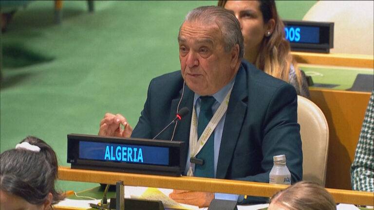 الجزائر تتعهد بالدفاع عن فلسطين خلال عضويتها بمجلس الأمن