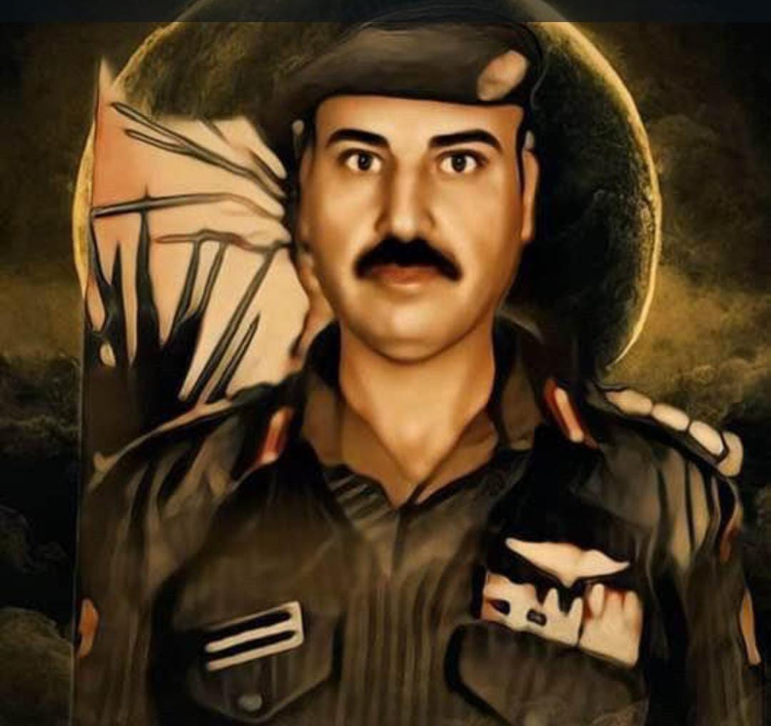 احد رجال المقاومه (سجده وشهاده)…فزت ورب الكعبه  ربح بيعكم ابطال المقاومه