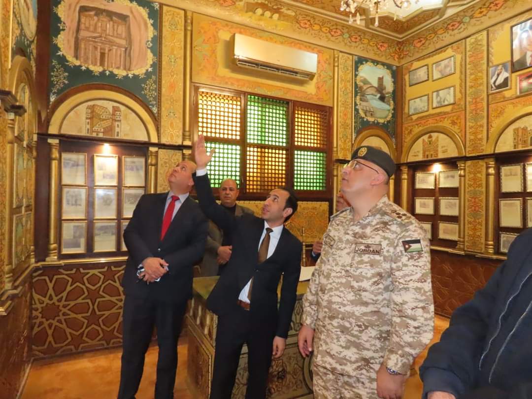 مدير عام المركز الجغرافي يزور بلدية مادبا الكبرى والرواجيح في الاستقبال ..صور