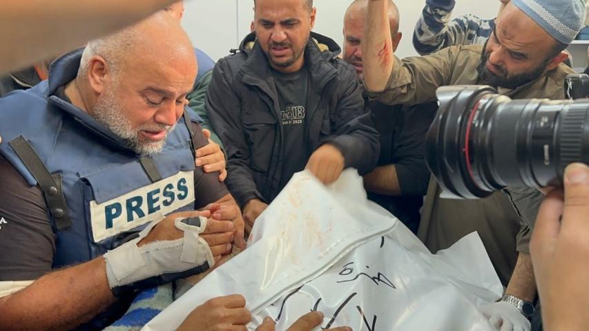 الدحدوح بعد استشهاد نجله : فحمزة كان فلذة مني وكلي  وروح الروح