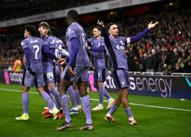 ليفربول يطرد آرسنال من كأس الاتحاد بفوز مثير