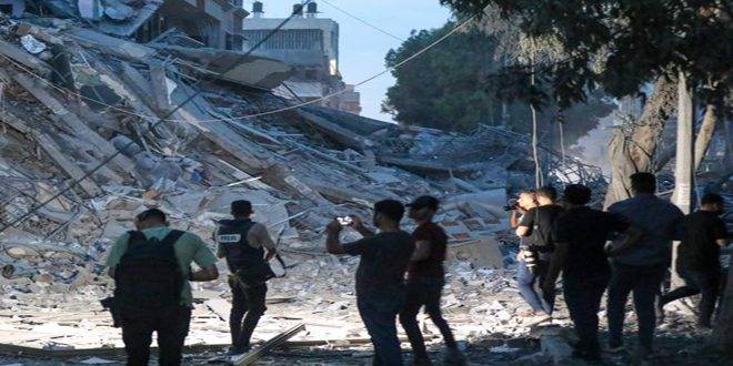 صحفي بريطاني: الصحفيون في قطاع غزة مثال للشجاعة النادرة وصوتهم الأهم