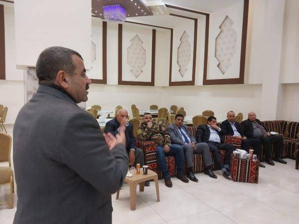 قيادة حزب الائتلاف الوطني تلتقي القيادات الميدانية في مخيمات المملكة