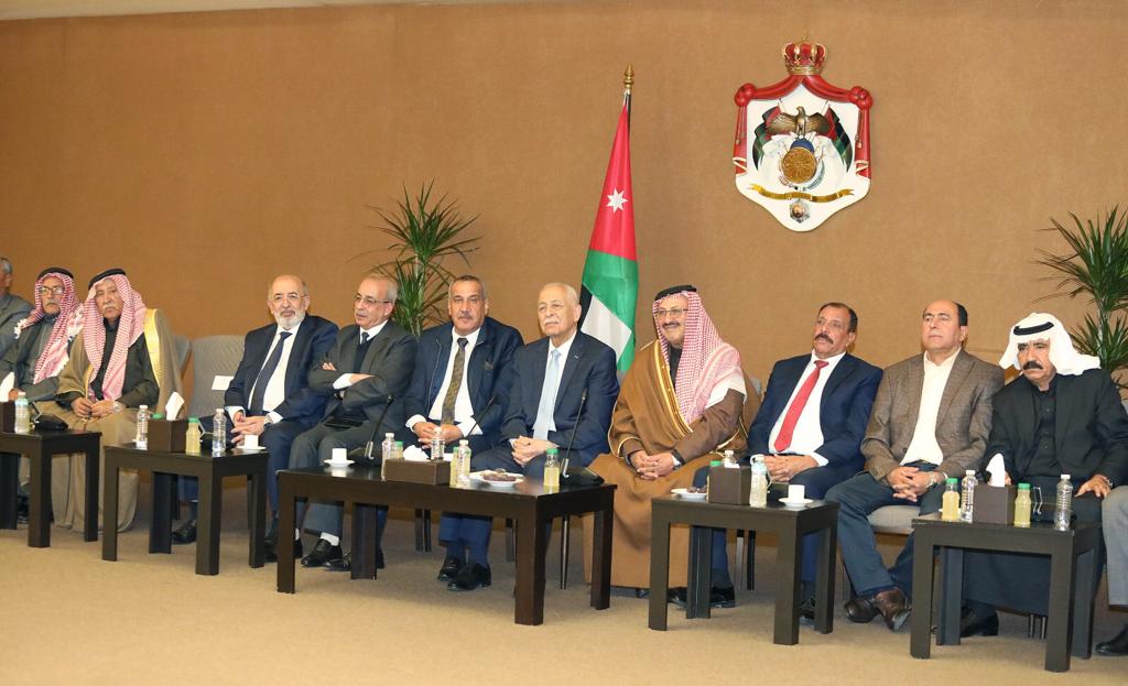 شيوخ ووجهاء منطقة شفا بدران يثمنون الدور المحوري للملك لوقف العدوان الإسرائيلي على غزة خلال لقائهم العيسوي ...صور