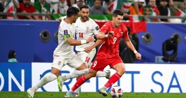منتخب فلسطين يسقط أمام إيران برباعية فى أول مباراة بكأس آسيا