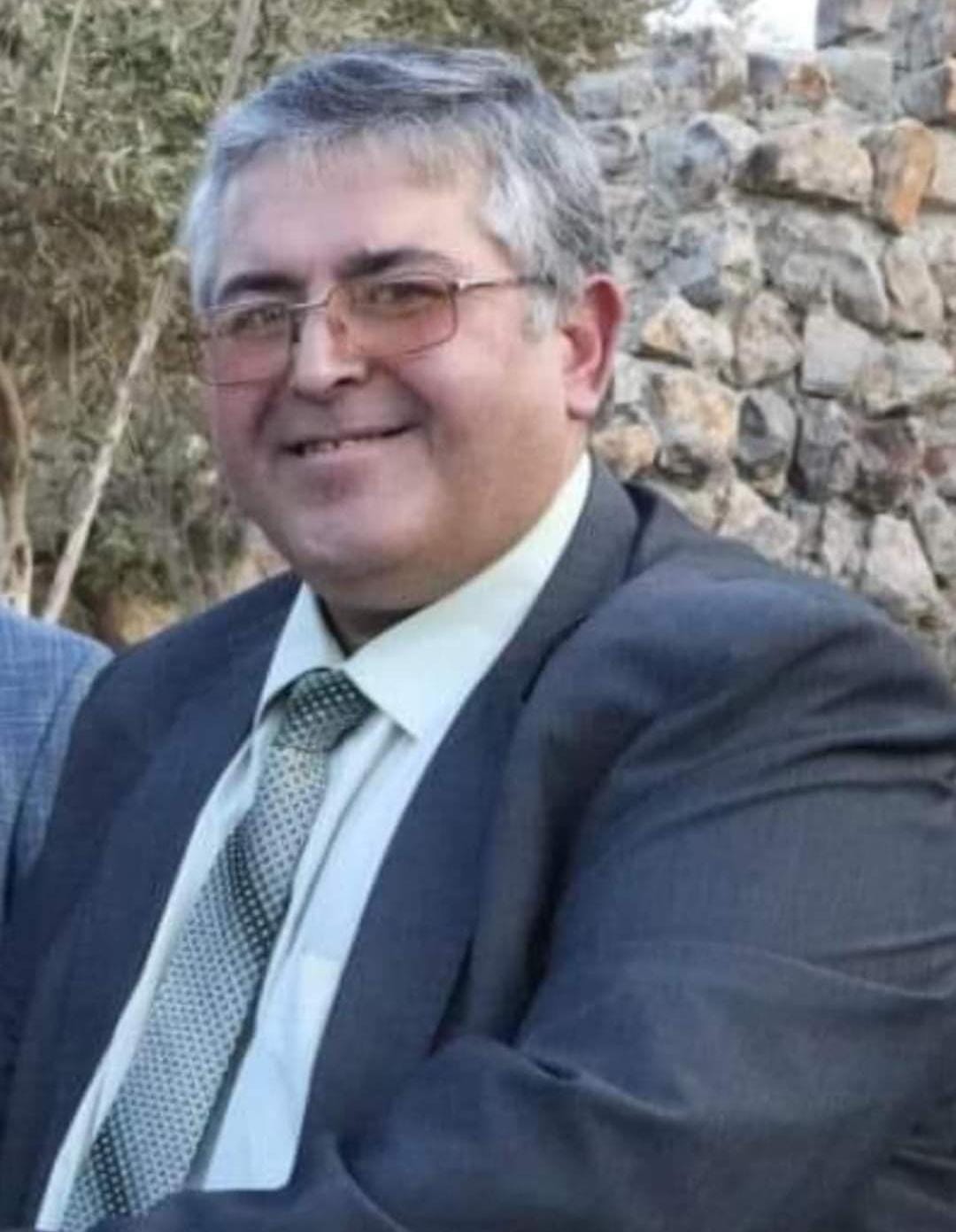 عاكف الجبور يعزي  الشريدة بوفاة المرحوم  سائد بهجت