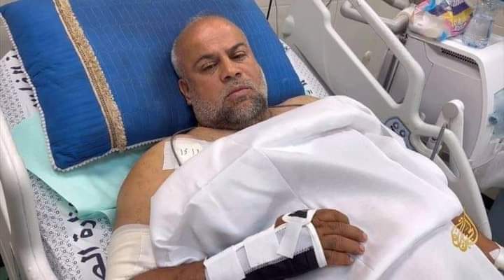 وائل الدحدوح يصل قطر لتلقي العلاج