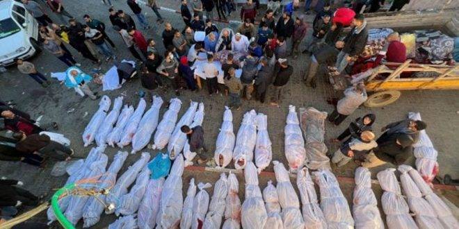 أكثر من 24400 شهيد و61500 جريح جراء العدوان الإسرائيلي المتواصل على قطاع غزة
