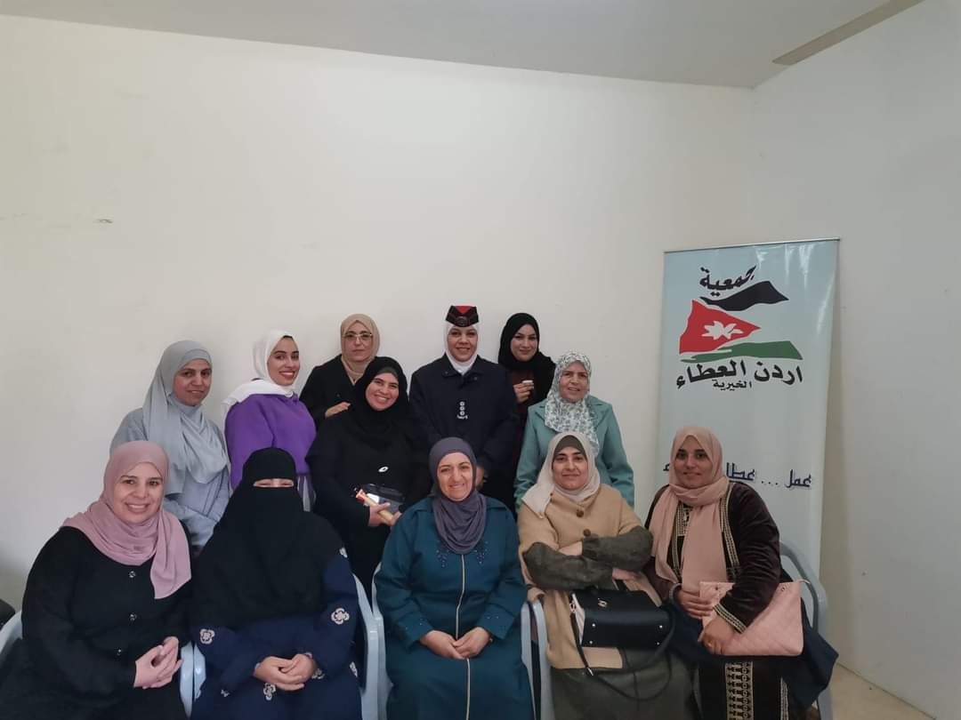 محاضرة توعوية لمجموعة من سيدات  في اربد