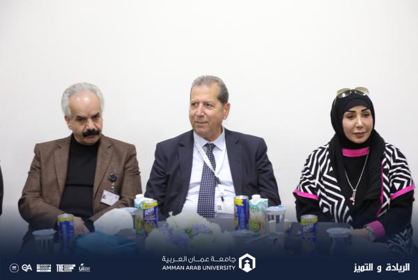 مناقشة أول رسالة ماجستير في تخصص اللغويات التطبيقية في جامعة عمان العربية