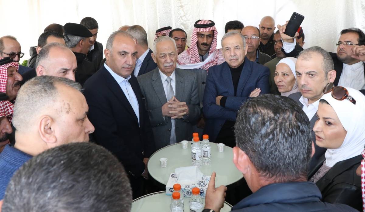 العيسوي يتفقد مناطق تم إعادة تأهيلها وزراعتها بمنطقة تلال الفوسفات، في لواء الرصيفة_صور