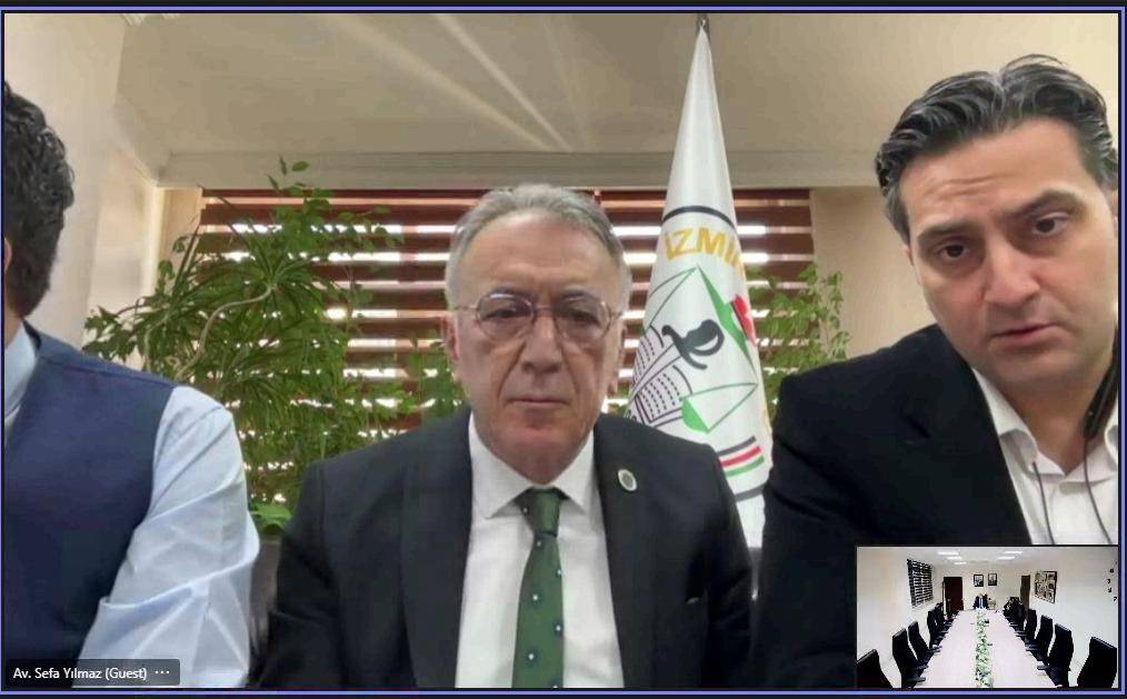 نقيب المحامين الفلسطينيين يجتمع مع نقيب المحامين في إزمير تركيا