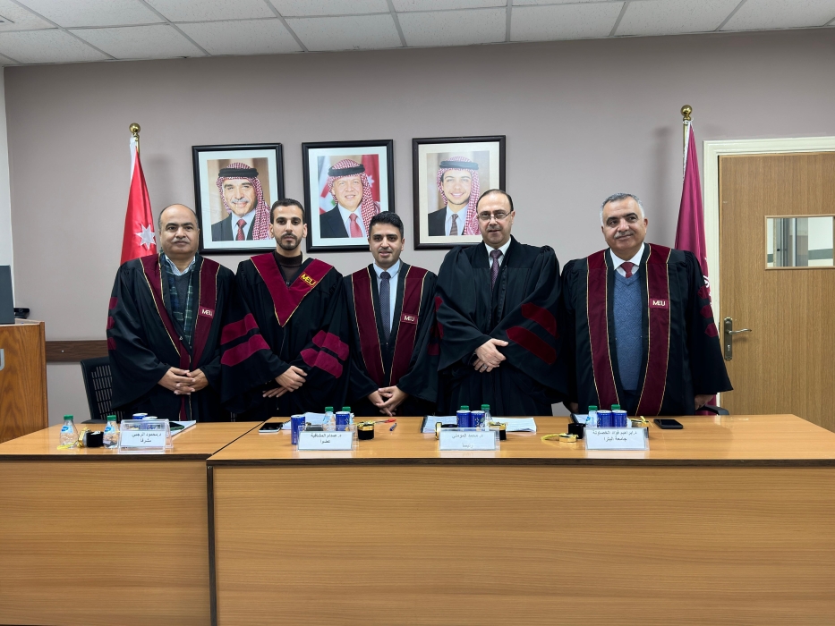 رسالة ماجستير تتناول البرامج الحوارية التلفزيونية الأردنية للزميل غالب العليمات